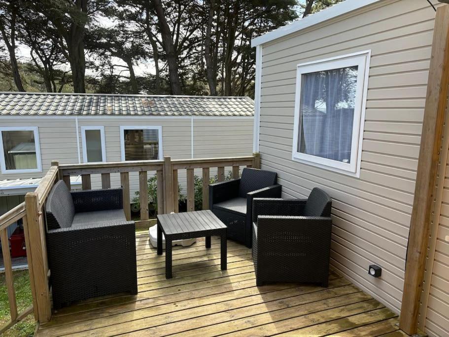 Mobil Home Cygne 85 Quiberon Exterior foto