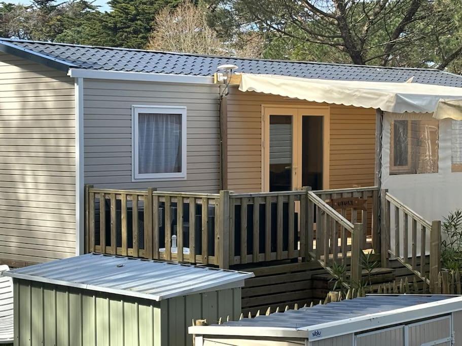 Mobil Home Cygne 85 Quiberon Exterior foto